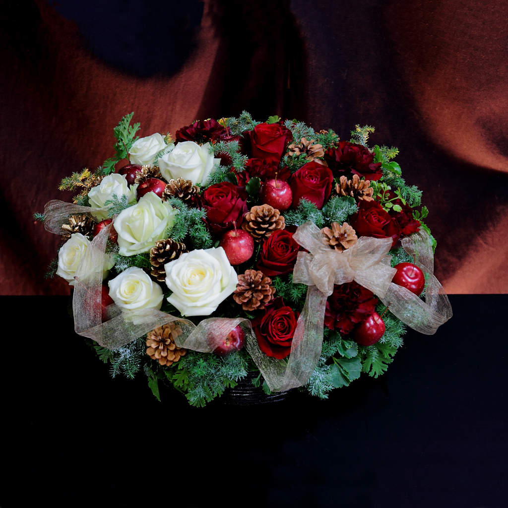 クリスマス・ミックスローズガーデン