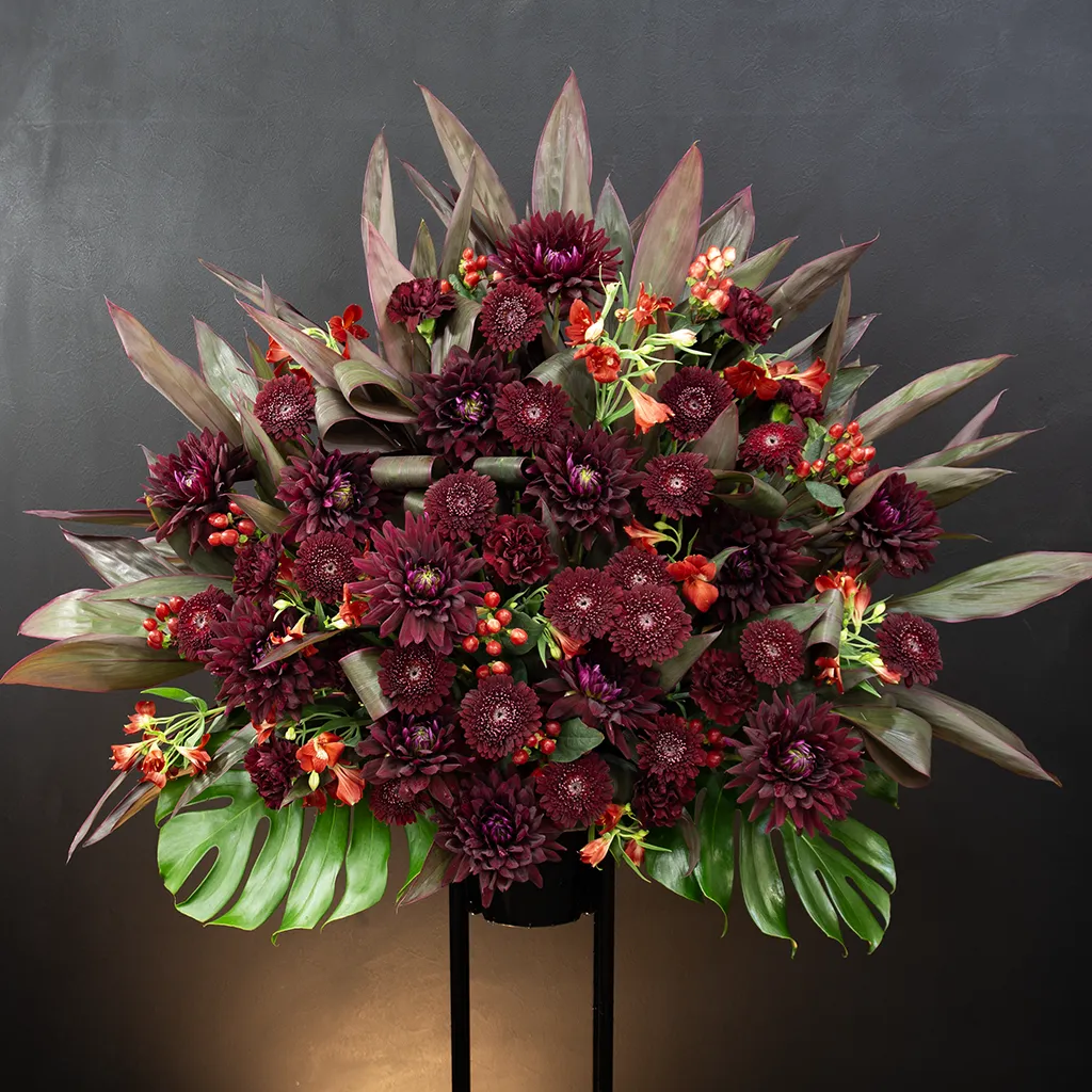 スタンド花 ハイスタンダード [DeepRed]