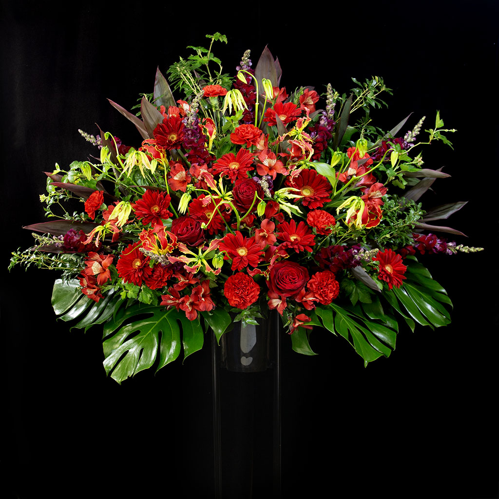 スタンド花 ハイスタンダード [Red]